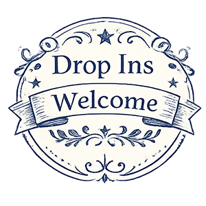 Drop Ins Welcome Badge